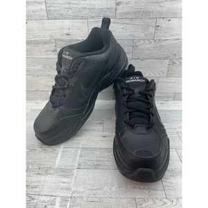 Nike Air Monarch IV Shoes Mens Size 11 Black 416355-001 Cross Trainer Sneakers